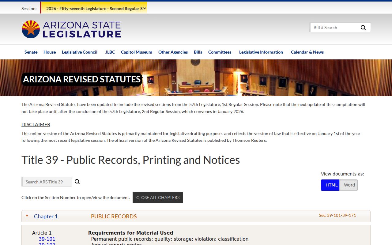 Kingman residents directory Arizona public records statutes