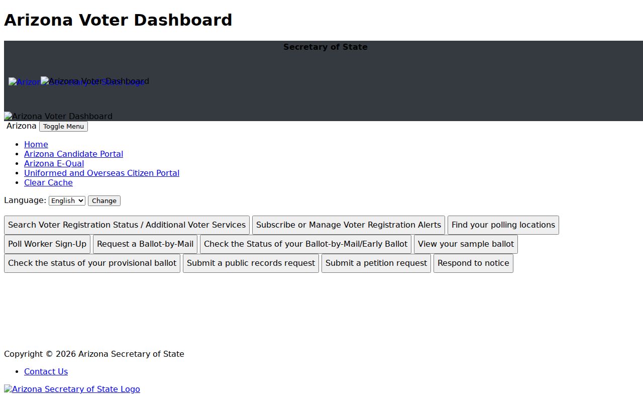 Kingman residents directory Arizona voter information portal