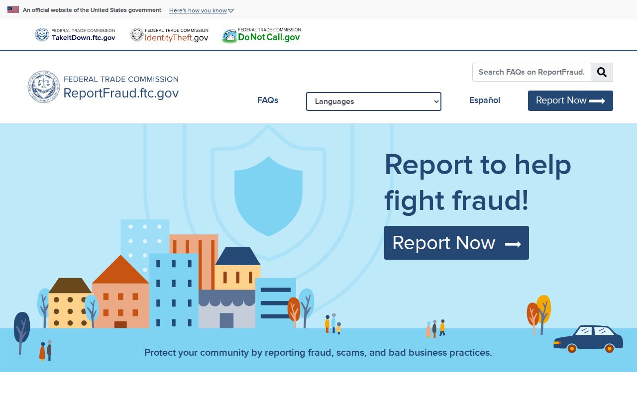 Kingman neighbors federal fraud reporting portal